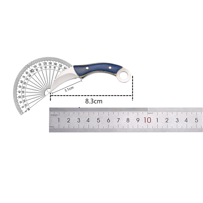 In stock: mini knife, claw knife, express delivery knife, pocket knife, fruit knife, keychain decorative chain knife, portable box opening knife Item Picture