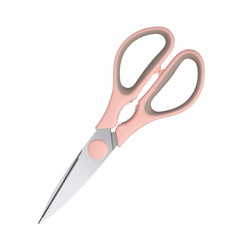 Stainless steel household scissors, kitchenware, multi-functional scissors, powerful chicken bone scissors, bone scissors, fish food, barbecue scissors Item Picture