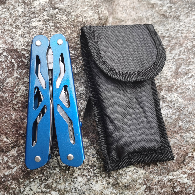 Multi-functional knife pliers, stainless steel folding combination tool pliers, outdoor emergency supplies, family disaster prevention and rescue pliers undefined