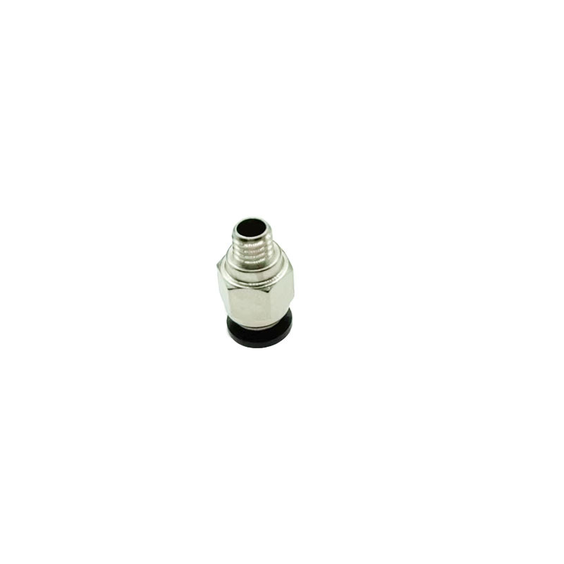 The PC4-M6 through-hole PC4-01 feeding port of the 3D printer feeding air pipe joint is a straight-through pneumatic joint Application Scenario
