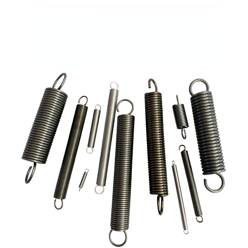 Customized 304 stainless steel tension spring, galvanized tension spring, trampoline spring with hook, tension spring manufacturer Item Picture