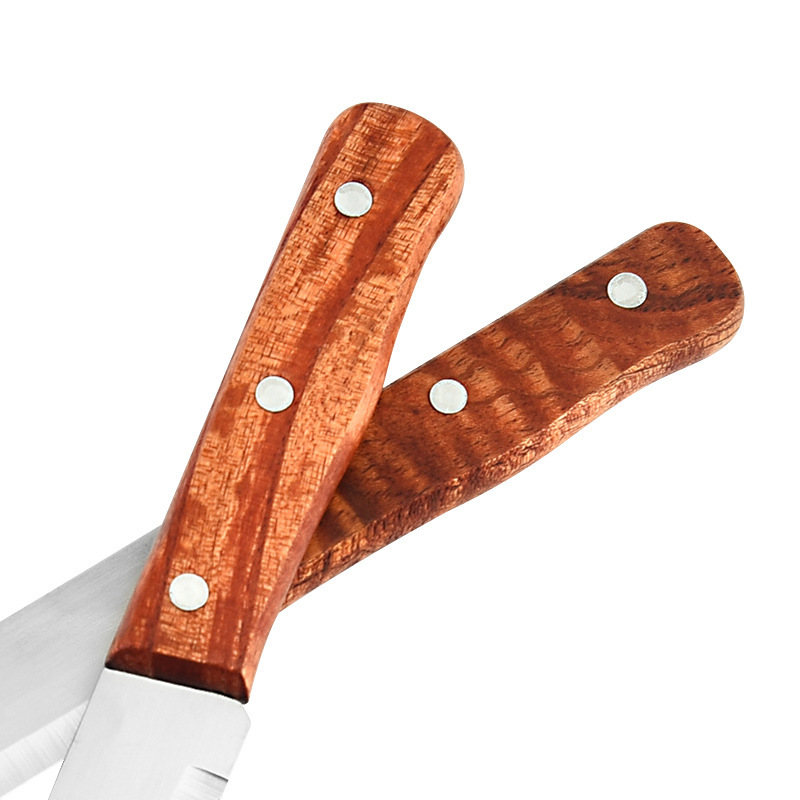 Foreign trade chef knife handle, kitchen knife, meat knife, stainless steel cooking, sushi blade, sashimi, Western-style kitchen Application Scenario