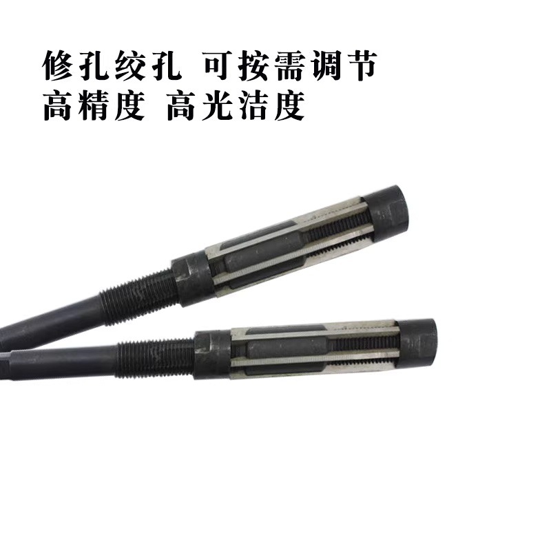 Adjustable reamer, hand reamer, hand cutter, straight handle, adjustable high-precision twist handle, reaming 6-18-74mm Specification drawing