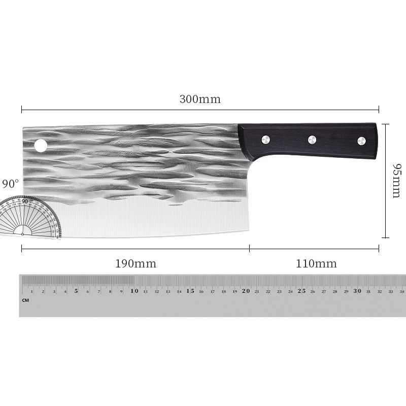 The best-selling forging bone-cutting knife, kitchen knife, household forging and cutting dual-purpose knife, meat and bone cutting knife, bone cutting knife Application Scenario