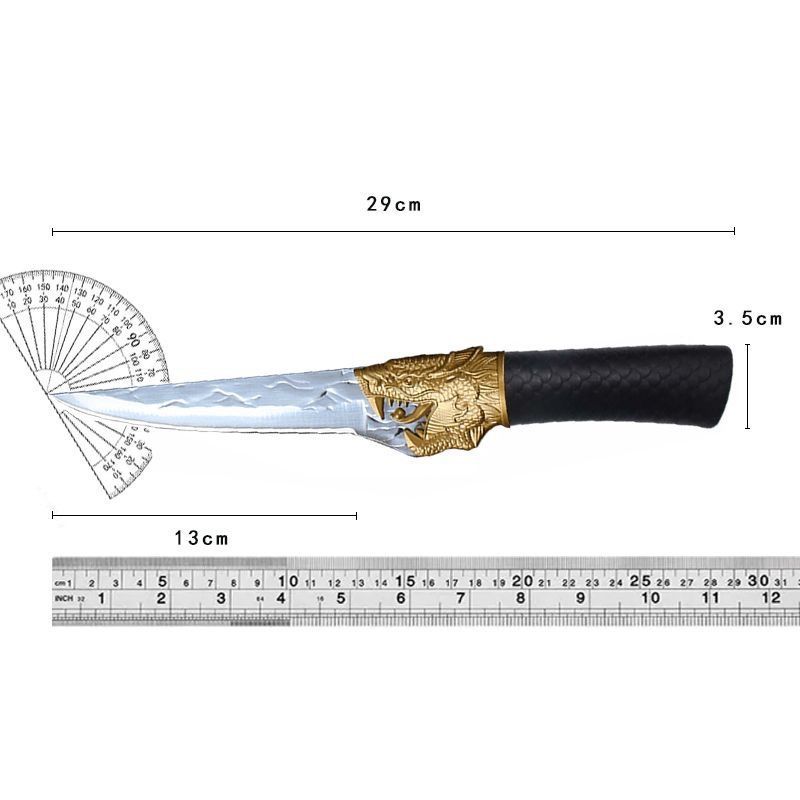 Outdoor meat knife, sharp and bone-removing, special chef's knife for selling and cutting meat, stainless steel for slaughtering, commercial and household hand-held meat Application Scenario