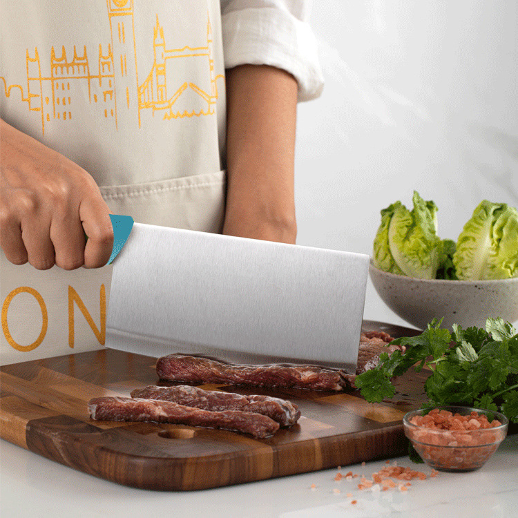 Alipay stainless steel knives, kitchen knives, sharp kitchen knives, Yangjiang kitchen knives, forging and wholesale, household slicing knives details Picture