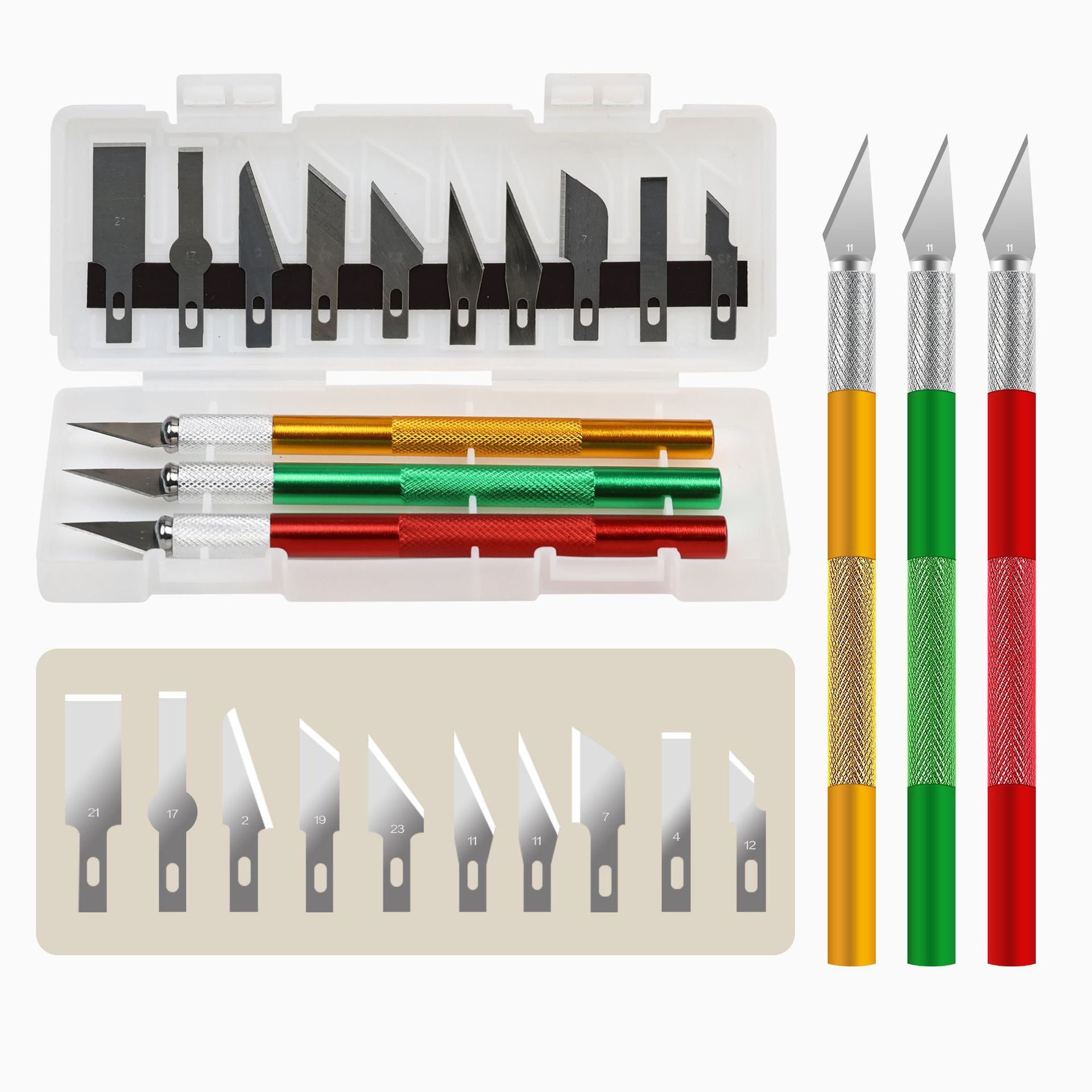 Wholesale engraving knife sets, student planner art knives, metal pen knives, paper-cutting cutting knives, engraving knives, and creation handmade knives Application Scenario