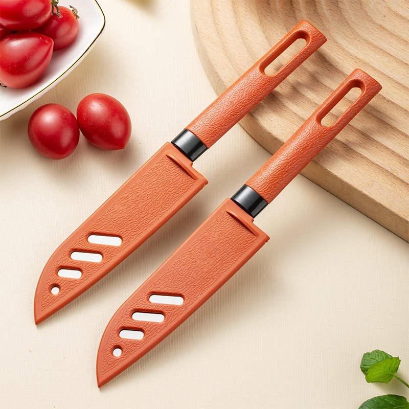 Wholesale of Yangjiang stainless steel fruit knives, household fruit slicing knives, sharp peelers for melons, fruits and vegetables Specification drawing