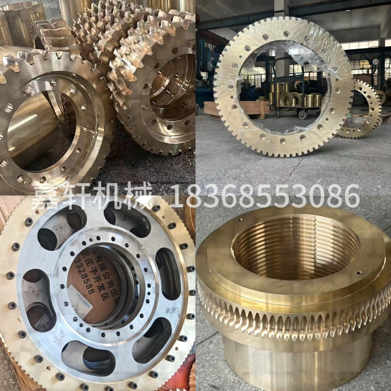 √ Reducer worm gear and worm, micro non-standard worm gear and worm mechanical transmission parts matching worm gear and worm Specification drawing