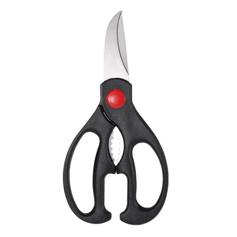 Stainless steel scissors, household scissors, three-piece set, multi-functional kitchen scissors, chicken bone cutting and sewing scissors, handmade small scissors Item Picture