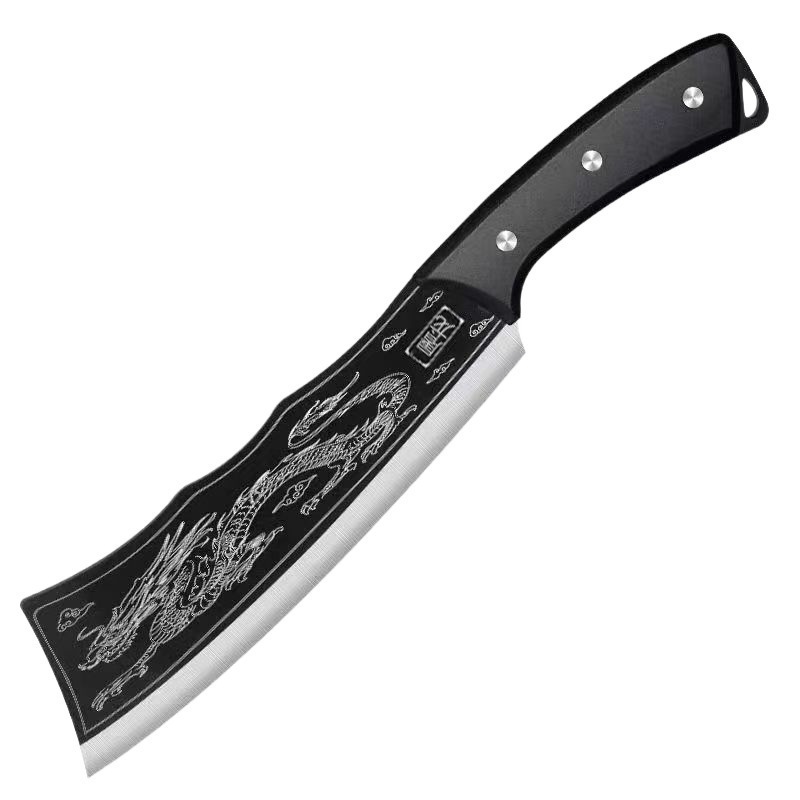 Yangjiang Dragon Slaying Knife, bone knife, bone slaying knife, special hand-forged sharp bone chopping knife, stainless steel kitchen knife manufacturer Item Picture
