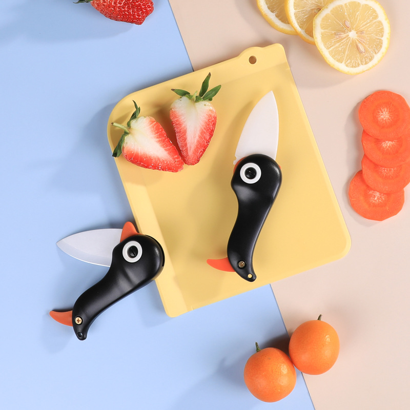 TAIDAMI Japanese ceramic fruit knife, portable folding peeler, kitchen special knife for baby food details Picture