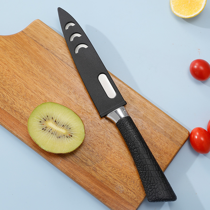 Stainless steel household ladies' fruit knife, dormitory student portable knife, super-fast and sharp fruit knife, kitchen peeler details Picture