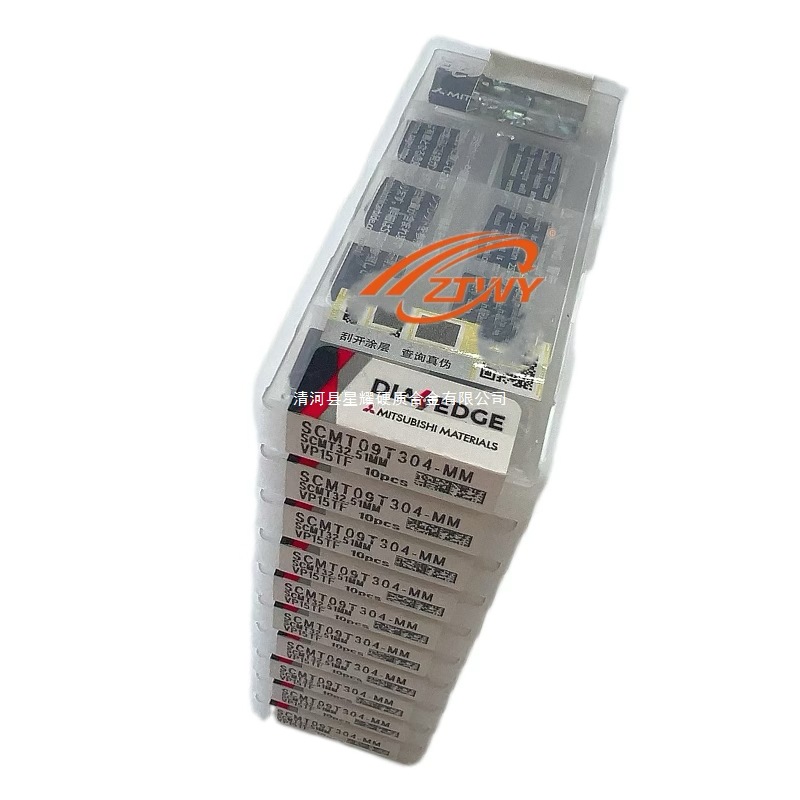 SCMT09T304-MM Mitsubishi CNC tool chip slot type VP15TF/SCMT09T308-MM full figure