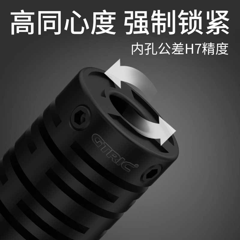 Encoder coupling, micro elastic Omron small motor flexible coupler, nylon small plastic coupling details Picture