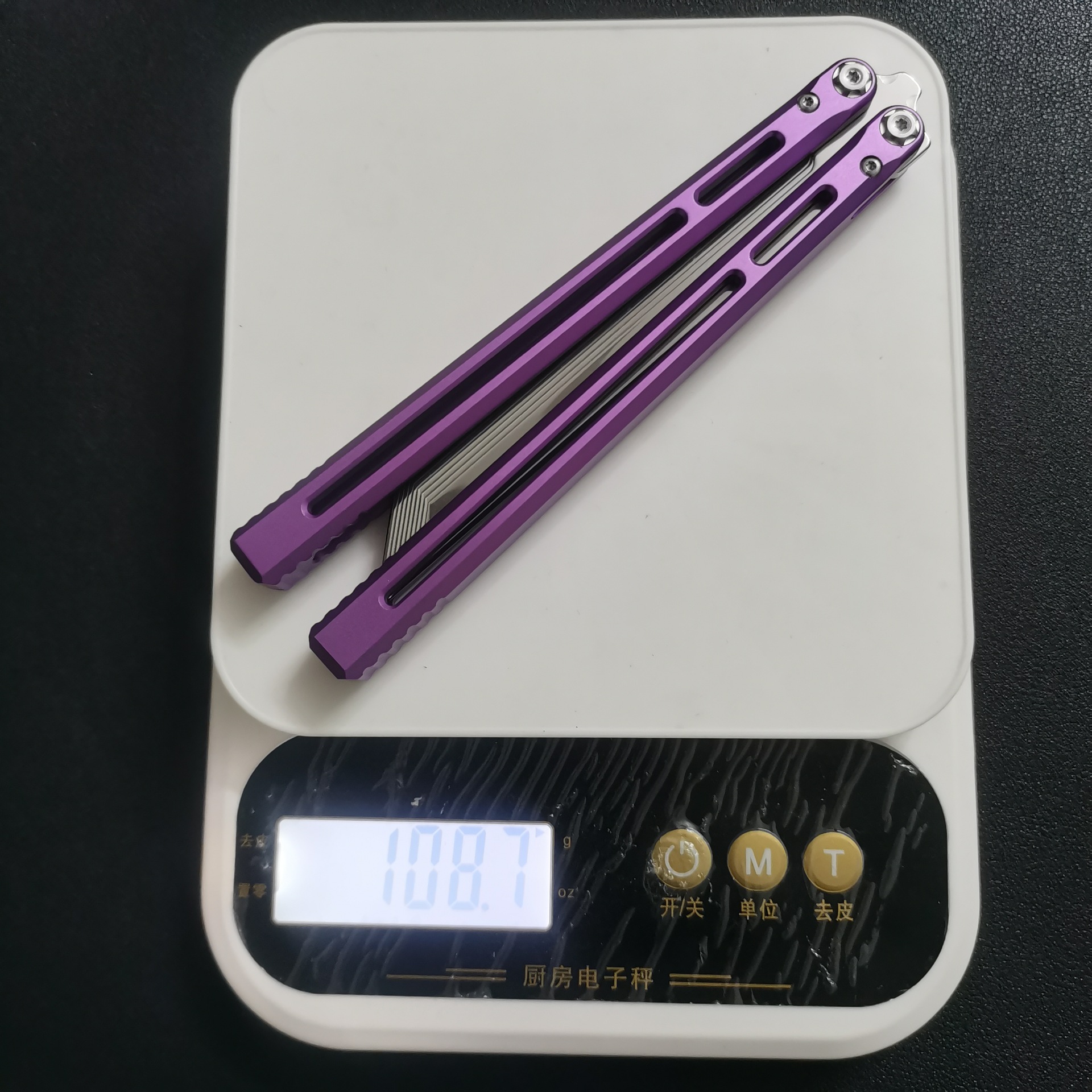 Outdoor telesto butterfly knife unedged training Freestyle swinging multi-functional folding knife all-in-one toy edc details Picture