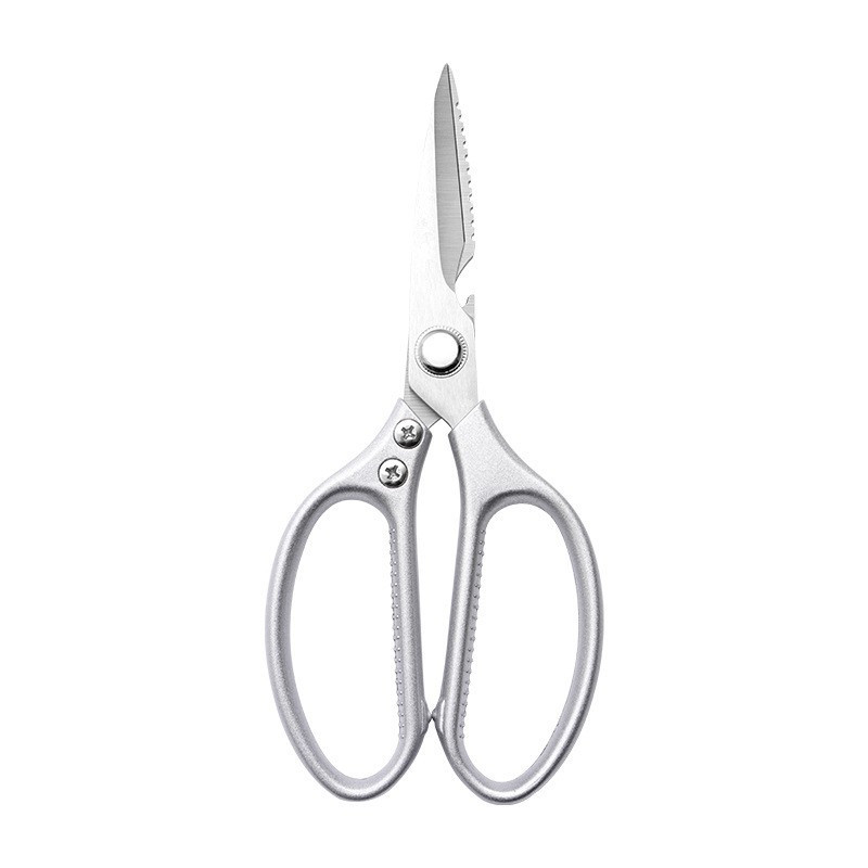 Multi-functional kitchen scissors, stainless steel strong chicken bone scissors, SK5 scissors, household scissors, Panda scissors wholesale Item Picture