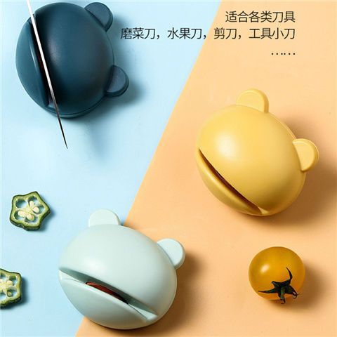 Multi-functional knife sharpening wonder, whetstone, quick knife sharpener, manual household kitchen knife, kitchen scissors, easy knife sharpening creativity details Picture