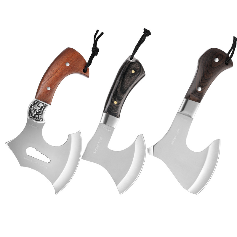 Outdoor axes, camping, jungle, logging axes, portable waist axes, vehicle-mounted rescue, survival, fire-fighting axes, tactical axes Item Picture