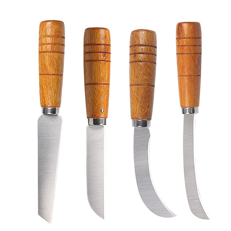 Stainless steel fruit knife, farm knife, small curved knife, banana knife, pineapple knife, kitchen knife, household vegetable and fruit knife, peeler knife Item Picture