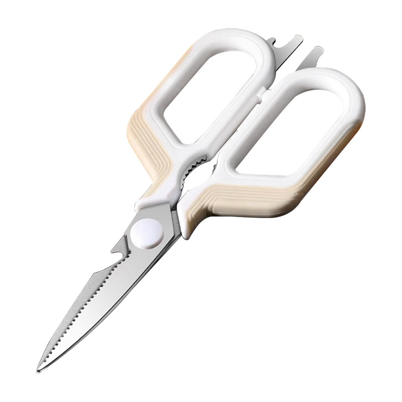 Multi-functional cooking and meat scissors, household sharp and powerful chicken bone scissors, stainless steel thickened kitchen scissors, detachable Item Picture
