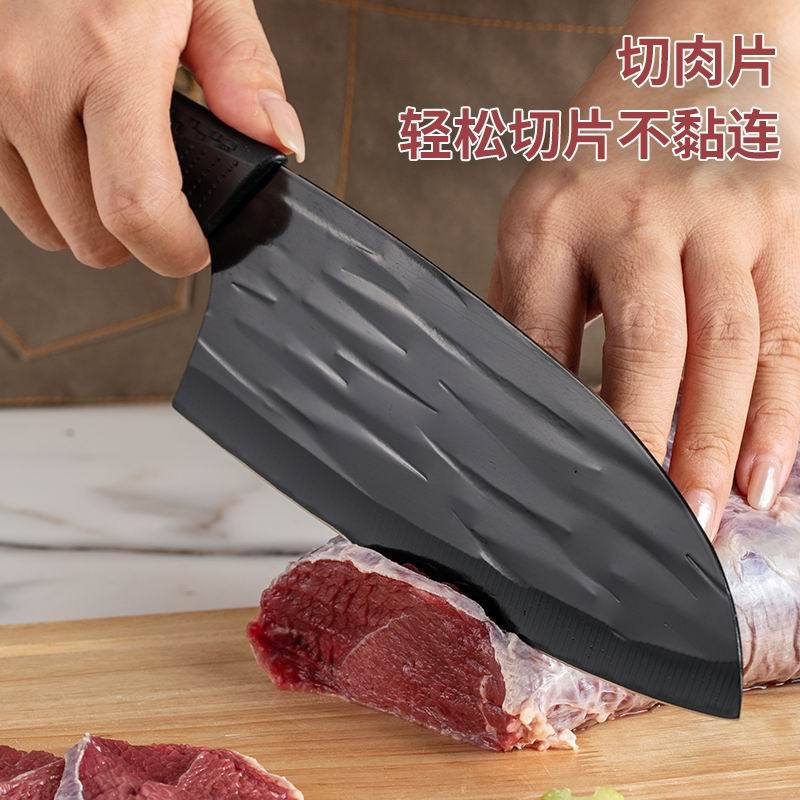 New kitchen knife, lightweight small kitchen knife, stainless steel, household vegetable and meat slicing knife, sharp slicing chef's knife details Picture