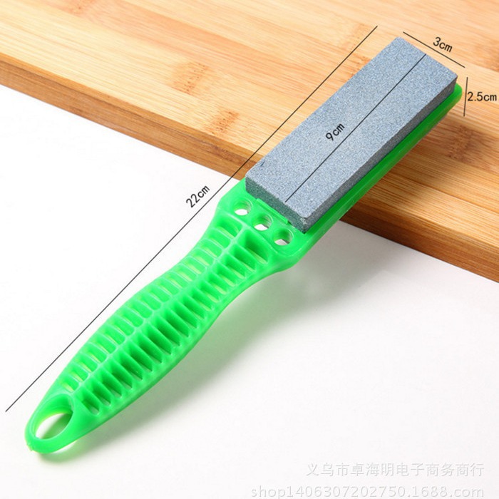 Popular street stall products: multi-functional double-sided knife sharpening brush, new type of fast knife sharpening brush, wholesale whetstone Specification drawing
