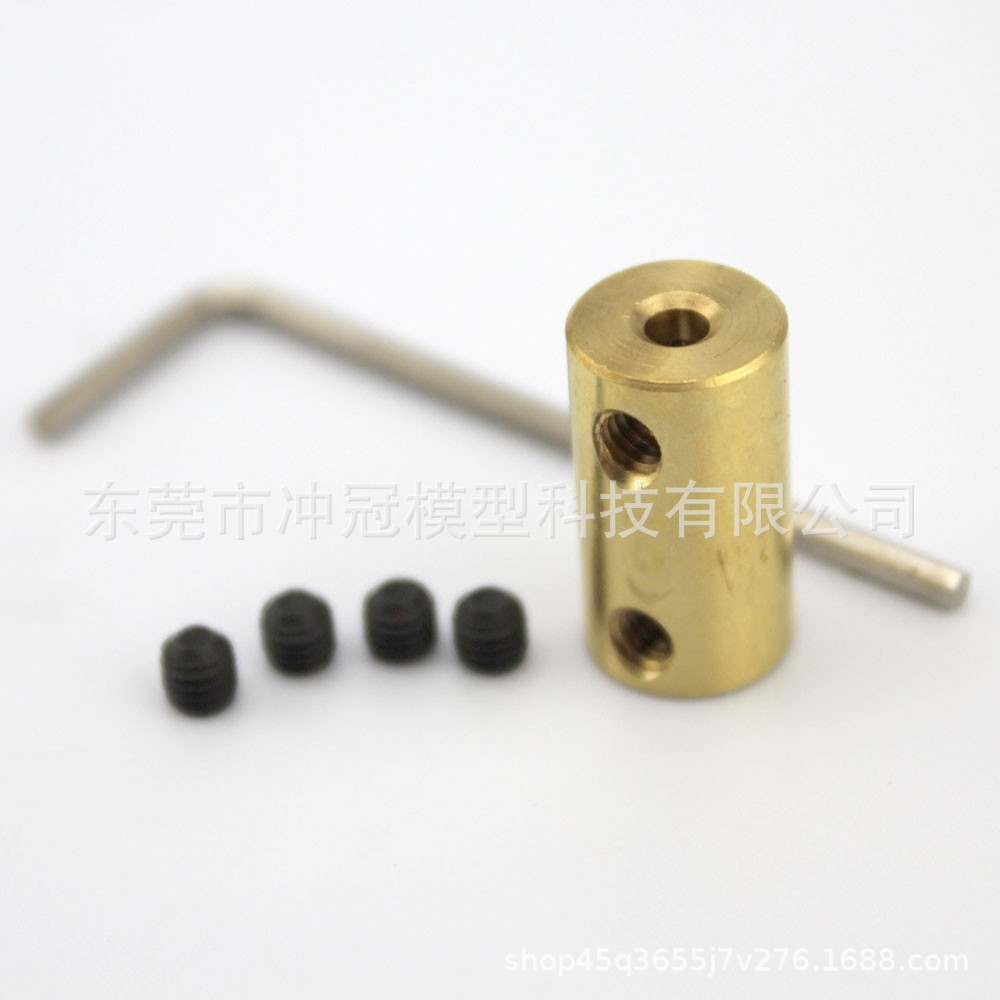 Cylindrical couplings, rigid couplings, pure copper and brass connectors, motor accessories Item Picture