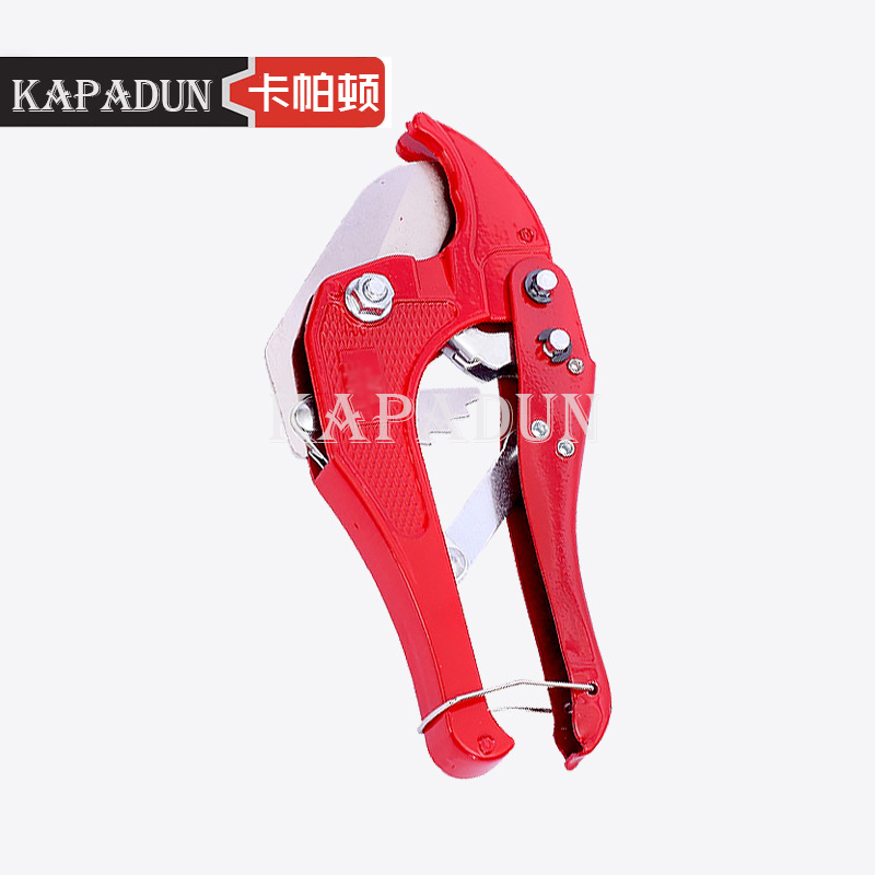 Original manufacturer's aluminum alloy PVC pipe quick cutter, plastic pipe labor-saving, household water pipe scissors quick cutter details Picture