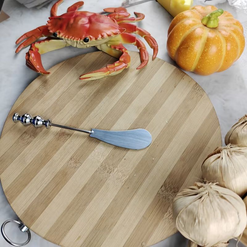 Amazon Cross-border tableware diy beaded bottle opener, cream knife, cheese knife, pizza spatula, kitchen stainless steel details Picture