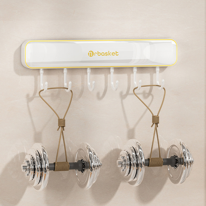 Wall-mounted knife rack without drilling, kitchen strong adhesive hook storage rack, multi-functional knife holder storage rack for kitchen knives Application Scenario
