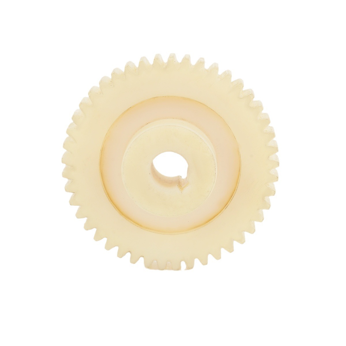 Protruding MC nylon gear lifting machinery textile equipment parts wear-resistant self-lubricating nylon plastic spur gears Item Picture