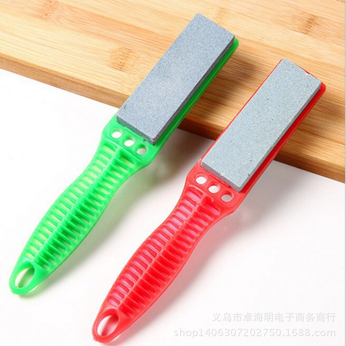 Popular street stall products: multi-functional double-sided knife sharpening brush, new type of fast knife sharpening brush, wholesale whetstone full figure