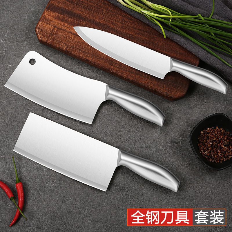 German stainless steel household kitchen knife, sharp cutting knife, no-grinding chef's special slicing knife, bone cutting knife details Picture