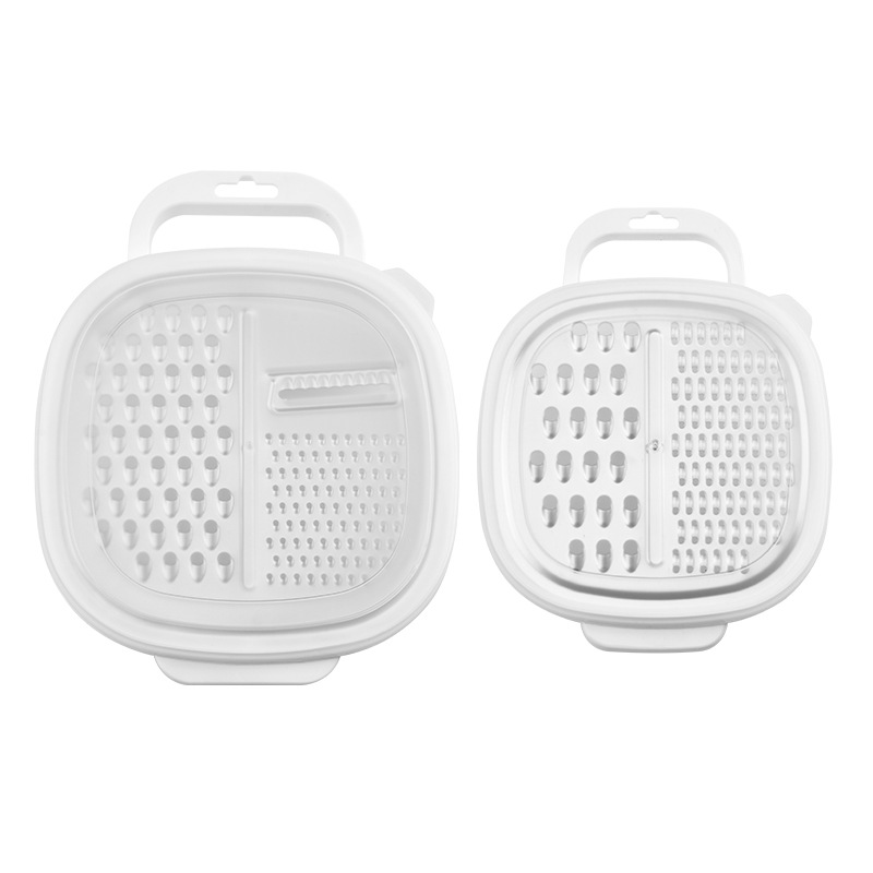 Stainless steel grater box, multi-purpose kitchen peeler, potato slicer, fruit and vegetable grater, wholesale grater box Item Picture