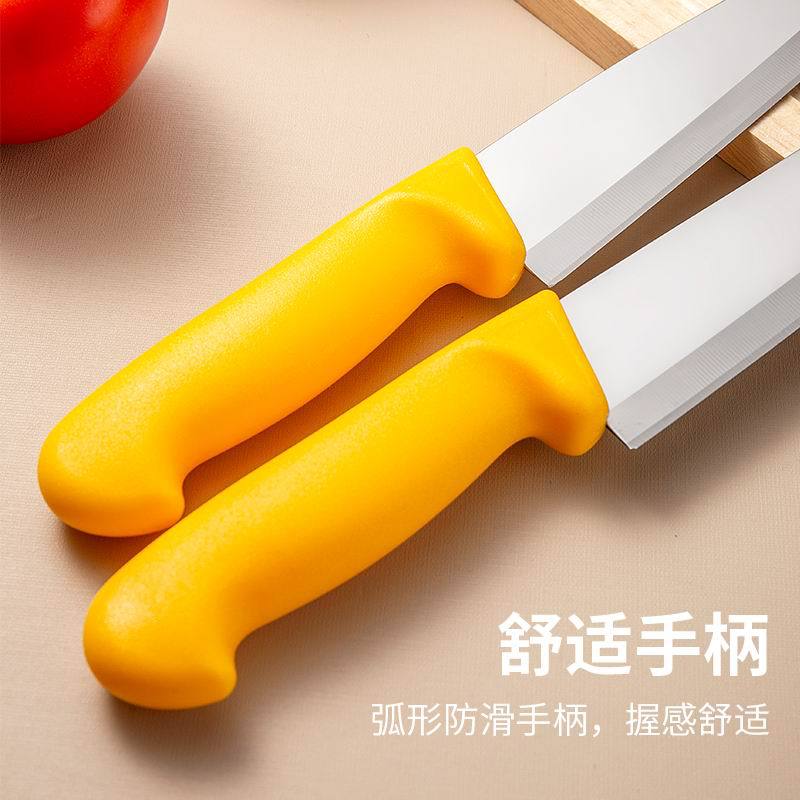 A full range of stainless steel slicing knives, including 7-inch, 8-inch and 10-inch bone-removing and meat cutting knives, as well as chef knives for Western cuisine Specification drawing