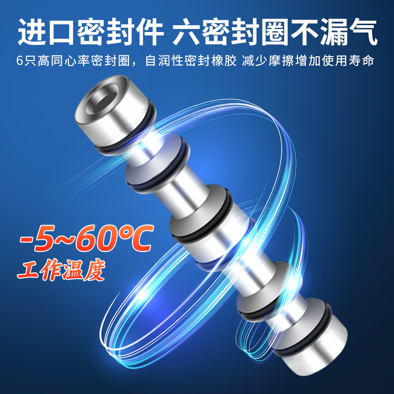 Tiancheng solenoid valve 4v210-08 Directional control valve 24V Pneumatic control valve 220v two-position five-way electronic valve 12V Specification drawing