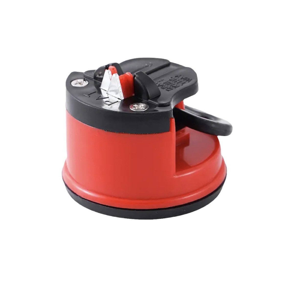 Household kitchen mini suction cup knife sharpener tungsten steel double-sided whetstone knife sharpener with suction cup positioning knife sharpener Item Picture