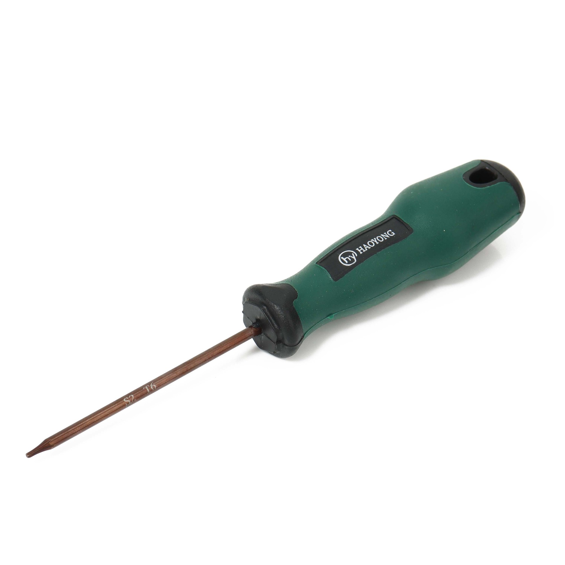 Flower-shaped screwdriver, plum blossom screwdriver, cross-shaped 6-corner T6-T40 single screwdriver, household repair details Picture