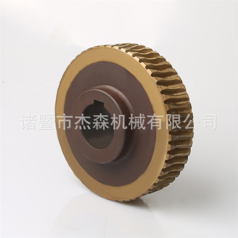 The manufacturer produces copper worm gears and copper turbines, processes worm gears and worm rods, and wholesales various grades of worm gear series with complete specifications Specification drawing
