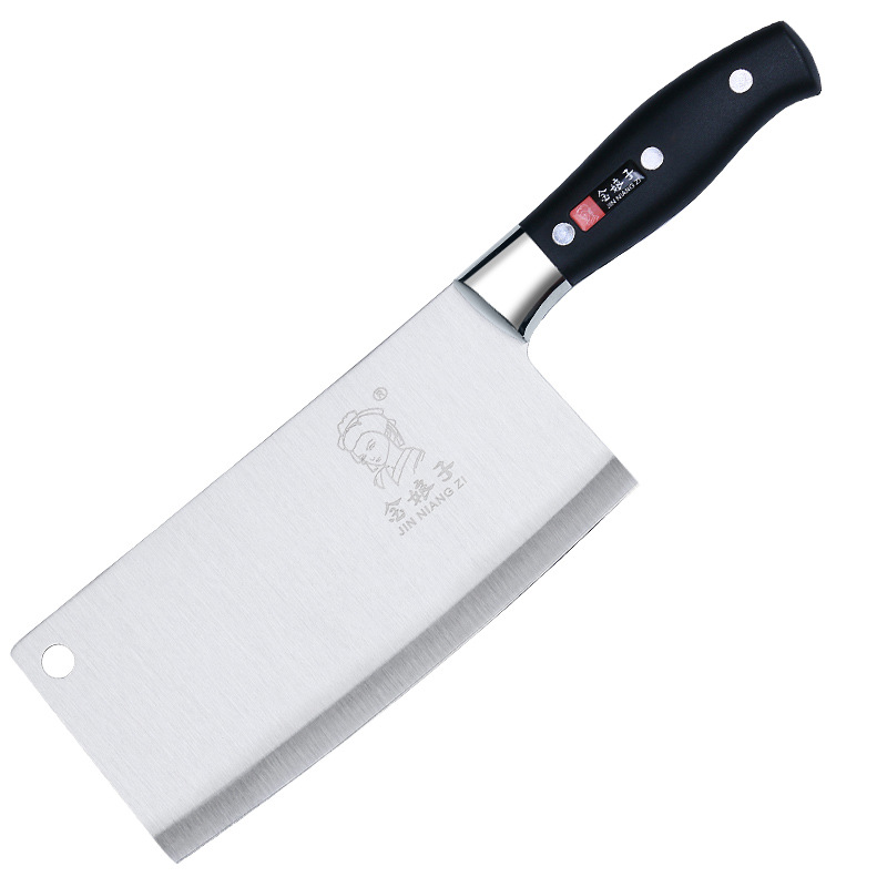 Jinniangzi Yangjiang thin slice kitchen knife, light and small household, ladies' slicing knife, sharp for cutting meat and vegetables, wholesale kitchen knife Item Picture