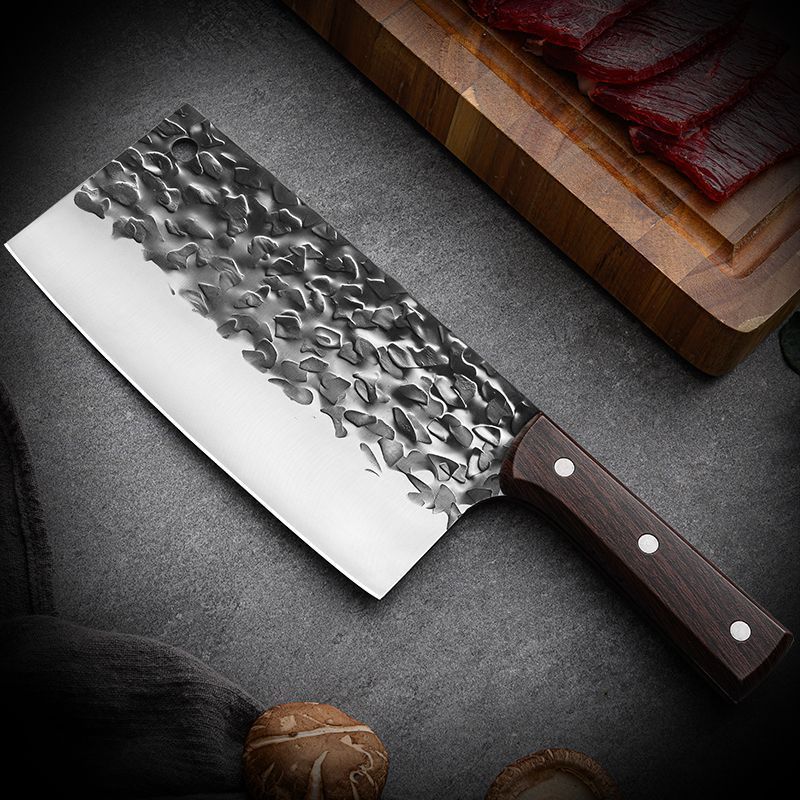 Forging, chopping and cutting dual-purpose kitchen knife, bone and meat cutting knife, household kitchen knife, chef's knife, sharp slicing knife wholesale Application Scenario