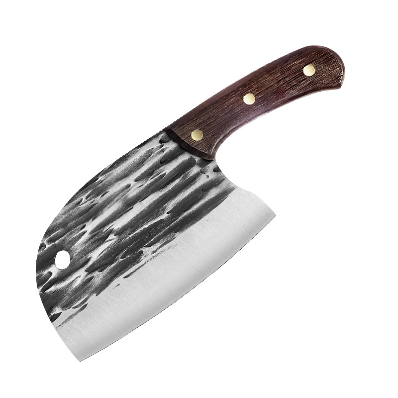 Yangjiang kitchen knives, household fish head knives, hand-forged stainless steel kitchen knives, lightweight and durable, sharp chopping knives, bone cutting knives Application Scenario