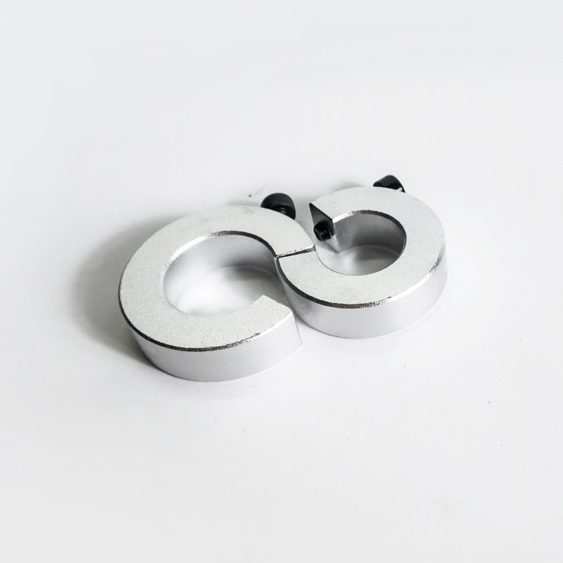 SBR16 open fixed ring, aluminum support, guide rail, limit ring, lock ring, shaft end retaining ring, stop ring, SBR20, SBR25 Application Scenario