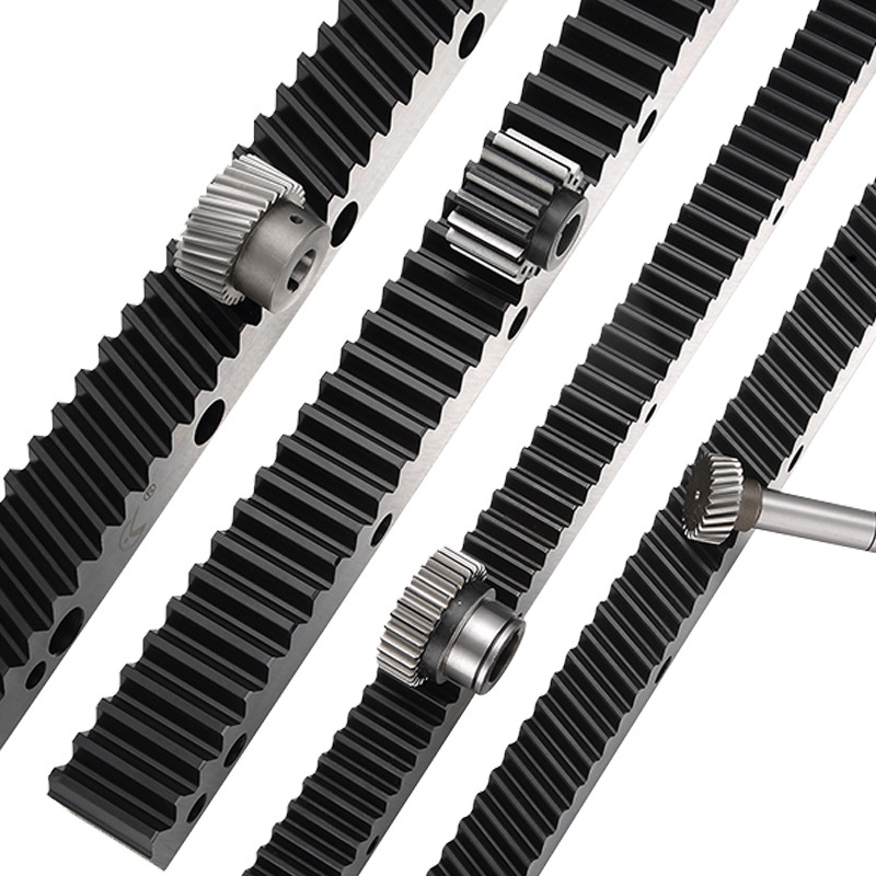 45 steel transmission rack, stainless steel rack, carbon steel rack, 45 steel precision helical rack manufacturer, rack guide rail Item Picture