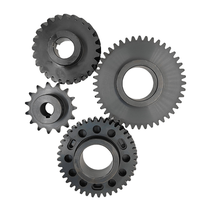 Factory direct sales and wholesale of various non-standard transmission gear mechanical parts, gear connectors, 45 steel processing Specification drawing