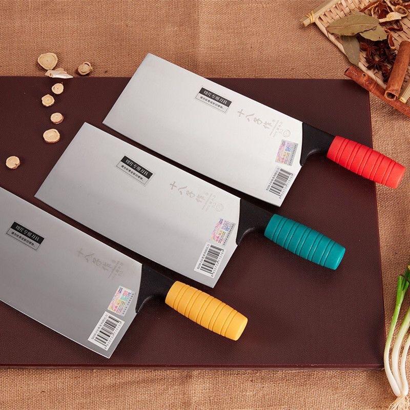The Eighteen Sons are used as color-separating knives, mulberry knives, kitchen slicing knives, chopping knives, chef's special knives, and knives for classifying raw and cooked food in hotels and canteens Specification drawing
