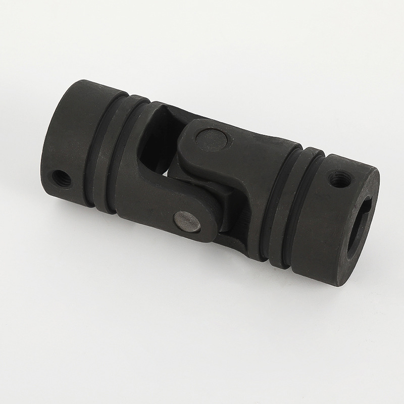 The manufacturer supplies new types of cross universal couplings, universal joint accessories and 45# transmission couplings details Picture