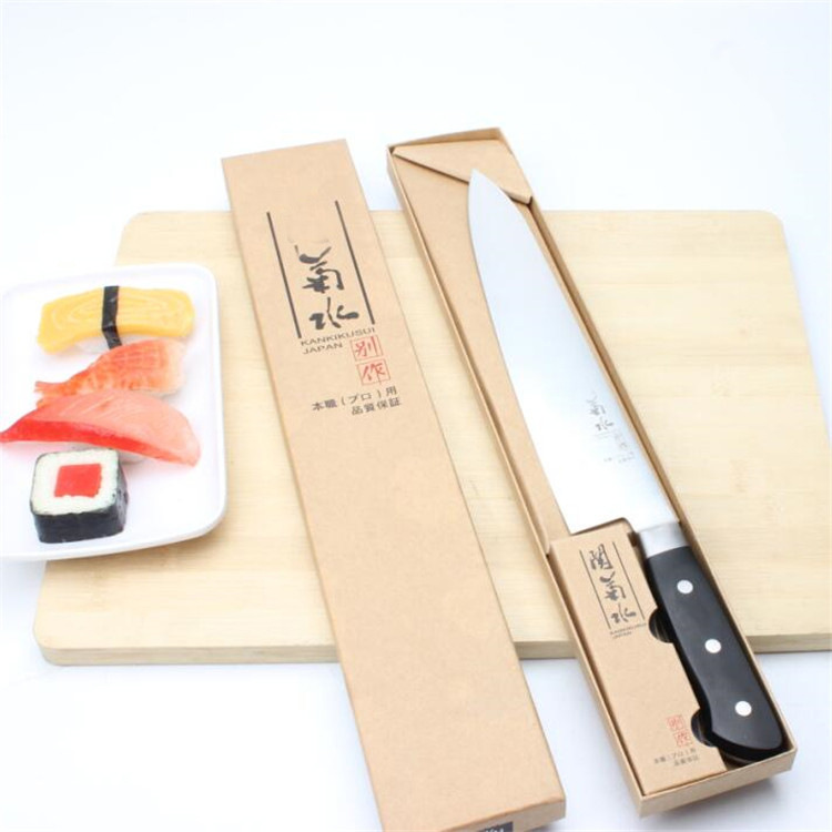 The chrysanthemum water knife is not used as a bar counter knife, fruit knife, beef knife, sushi knife, watermelon knife, Western kitchen knife, cooking knife or kitchen knife Specification drawing