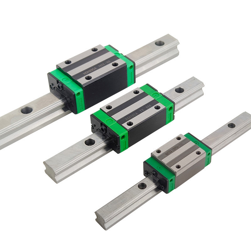 Special guide rails, sliders, linear guides and linear guides for cutting machines and quilting machines, woodworking machinery, laser cutting HG series Item Picture